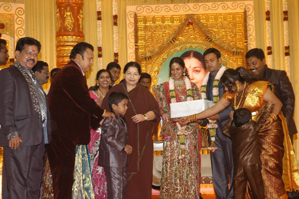 Actor Radharavi son wedding reception stills | Picture 40953